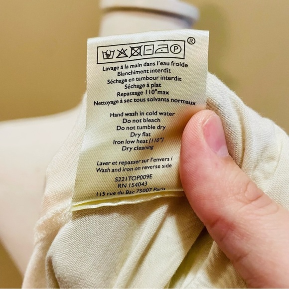 Sezane Leya Top Knit Multicolor XS X-Small - Picture 6 of 8